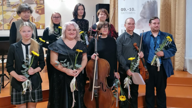 Izskanējis piemiņas pasākums komponista Jāņa Ivanova piemiņai