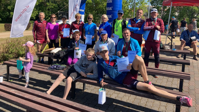 Latvijas čempionāts nūjošanā un iešanā Aglonā