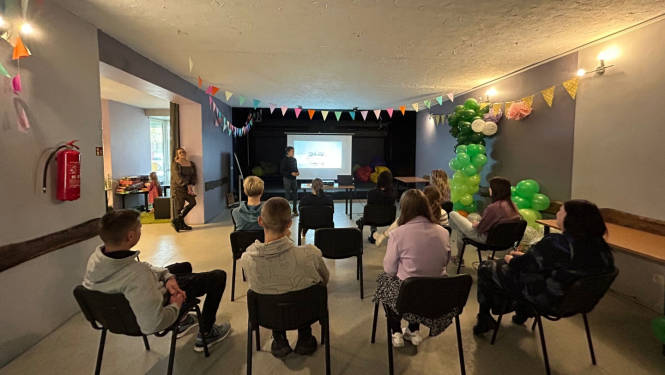 Preiļu novada jauniešu centrā “Četri” Jauniešu dome diskutē par iekļaujošas sabiedrības jēdzienu