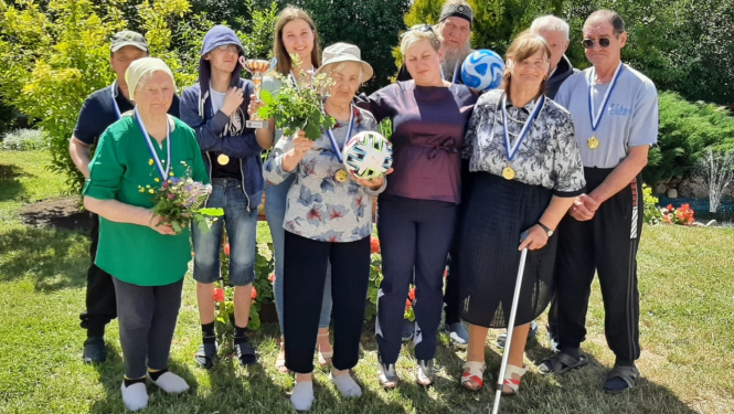 SAC "Aglona" klienti piedalās "Seni Cup" mini futbola turnīrā cilvēkiem ar īpašām vajadzībām
