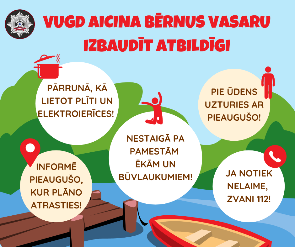 Bērna dzīvība un drošība ir pieaugušo atbildība