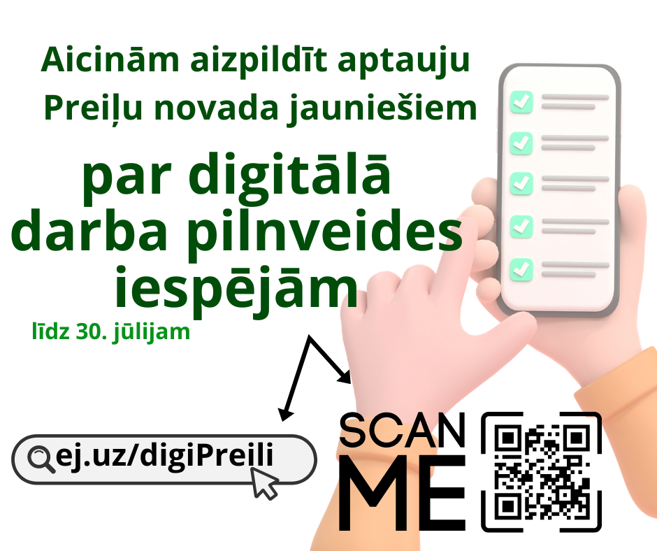 Aicinām piedalīties aptaujā