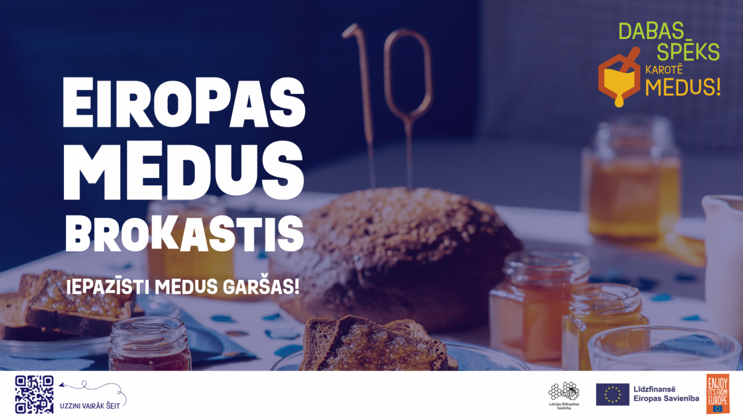 “Iepazīsti medus garšas” – ar šādu moto biškopji šogad apmeklē izglītības iestādes pasākuma Eiropas medus brokastu ietvaros