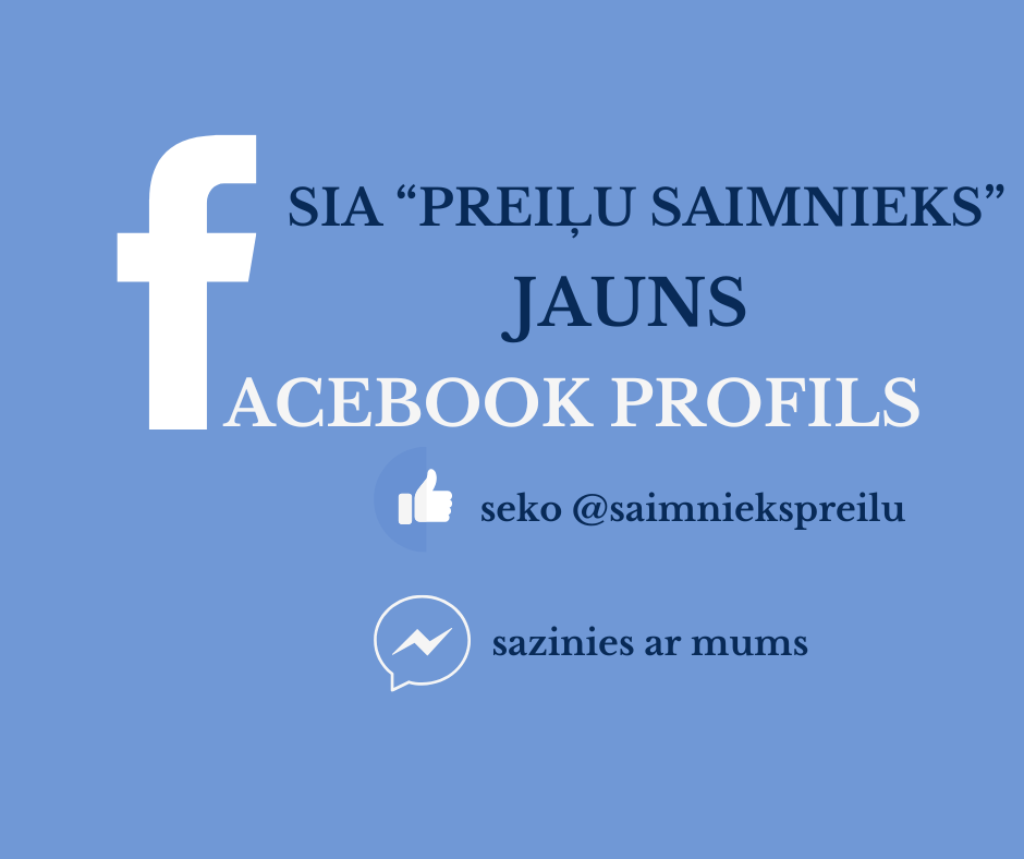 Paziņojums ikvienam SIA “PREIĻU SAIMNIEKS” sociālās vietnes Facebook sekotājam