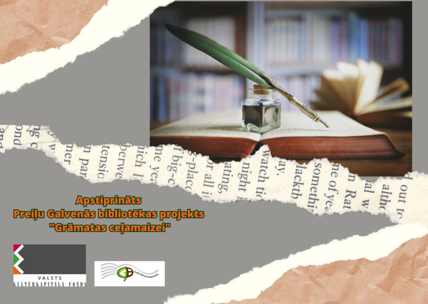 VKKF atbalsta Preiļu Galvenās bibliotēkas projektu “Grāmatas ceļamaizei”