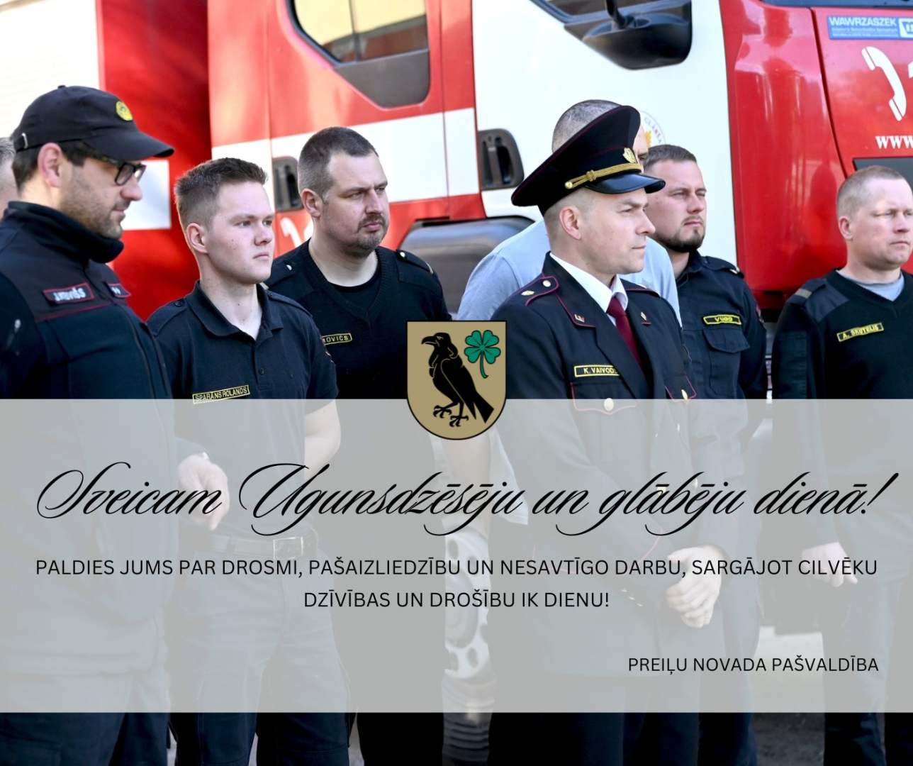 Sveicam Valsts ugunsdzēsēju un glābēju dienā!