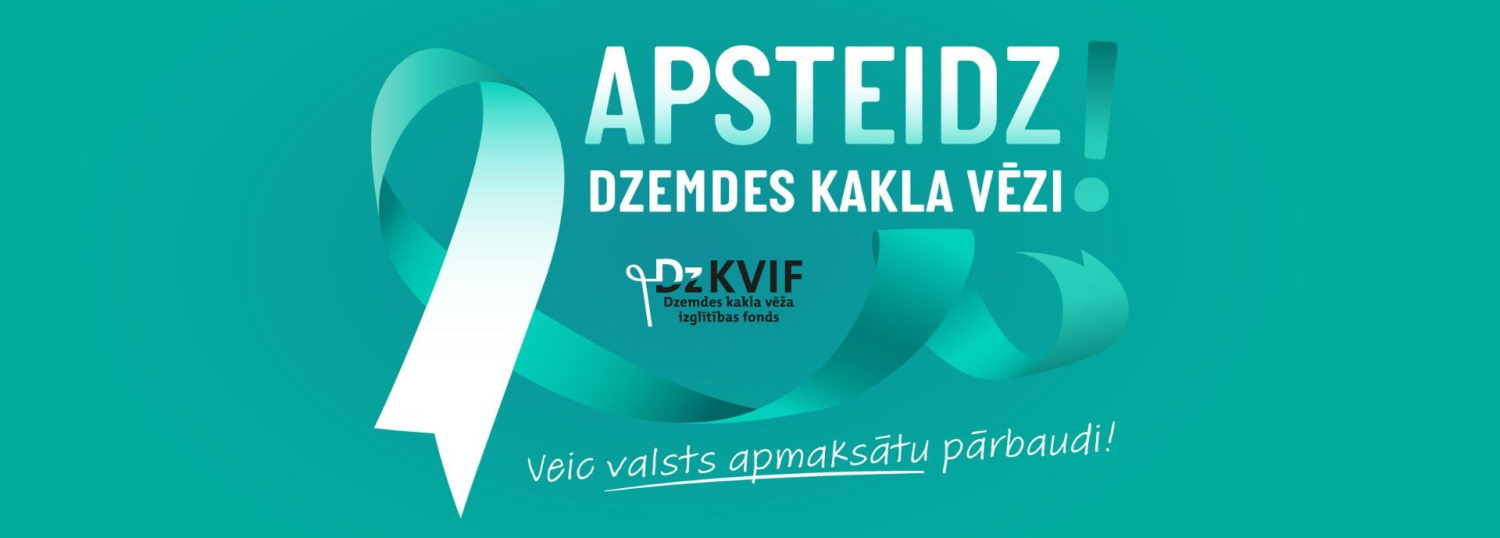 Tiek piedāvātas lekcijas par dzemdes kakla vēzi