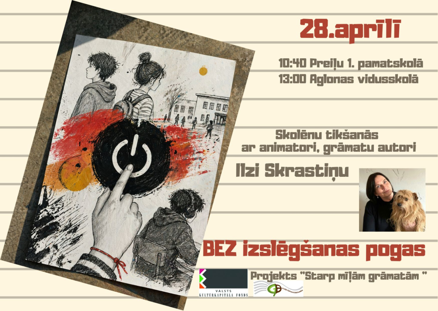 Preiļu Galvenā bibliotēka ar Valsts kultūrkapitāla fonda atbalstu turpina projekta “Starp mīļām grāmatām” norises