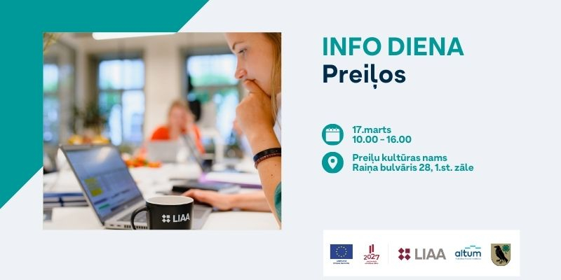 LIAA aicina uz INFO DIENU Preiļos