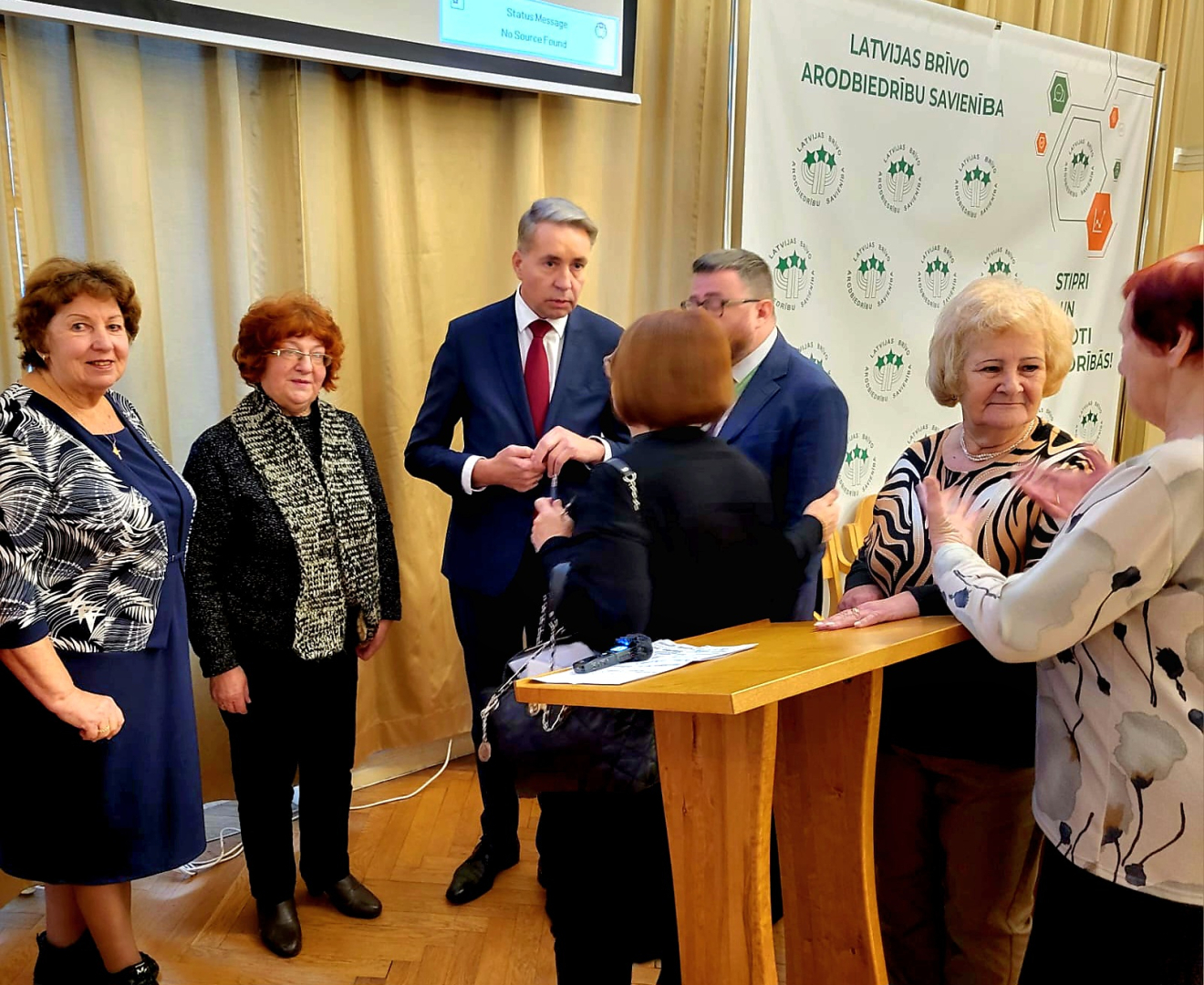 Dalība Latvijas Pensionāru federācijas domes sēdē