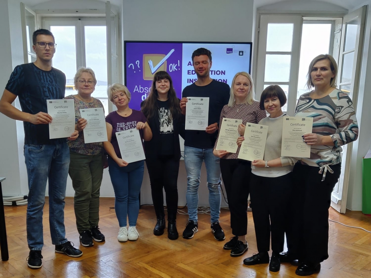 Projekta dalībnieku atsauksmes un iespaidi par dalību kursu un apmācību programmā Erasmus+ Rijeku Horvātijā