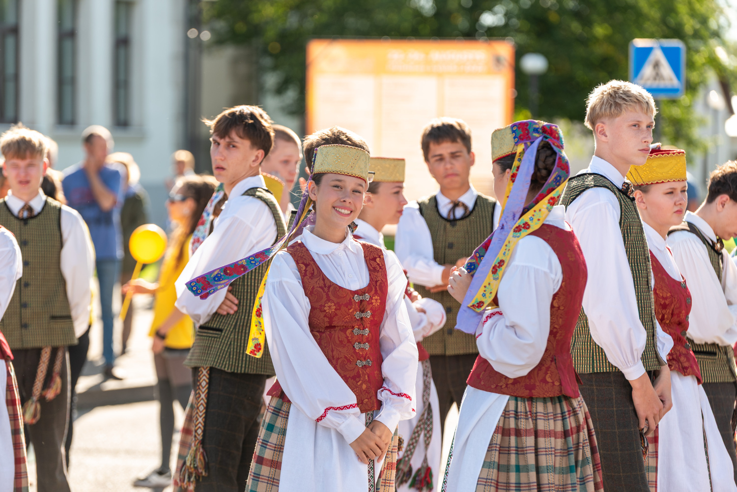 Preiļu pilsētas svētku gājiens “Pievieno sev sauli!”