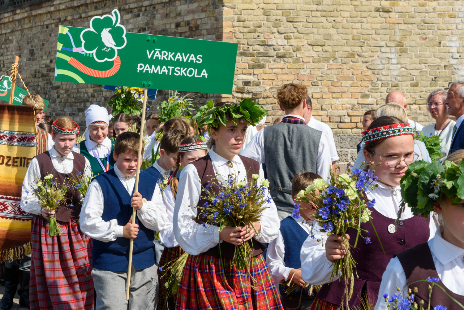 XIII Latvijas Skolu jaunatnes dziesmu un deju svētki: Svētku gājiens 