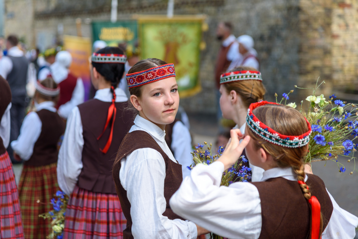 XIII Latvijas Skolu jaunatnes dziesmu un deju svētki: Svētku gājiens 