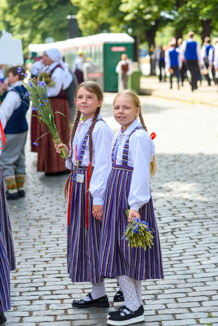 XIII Latvijas Skolu jaunatnes dziesmu un deju svētki: Svētku gājiens 
