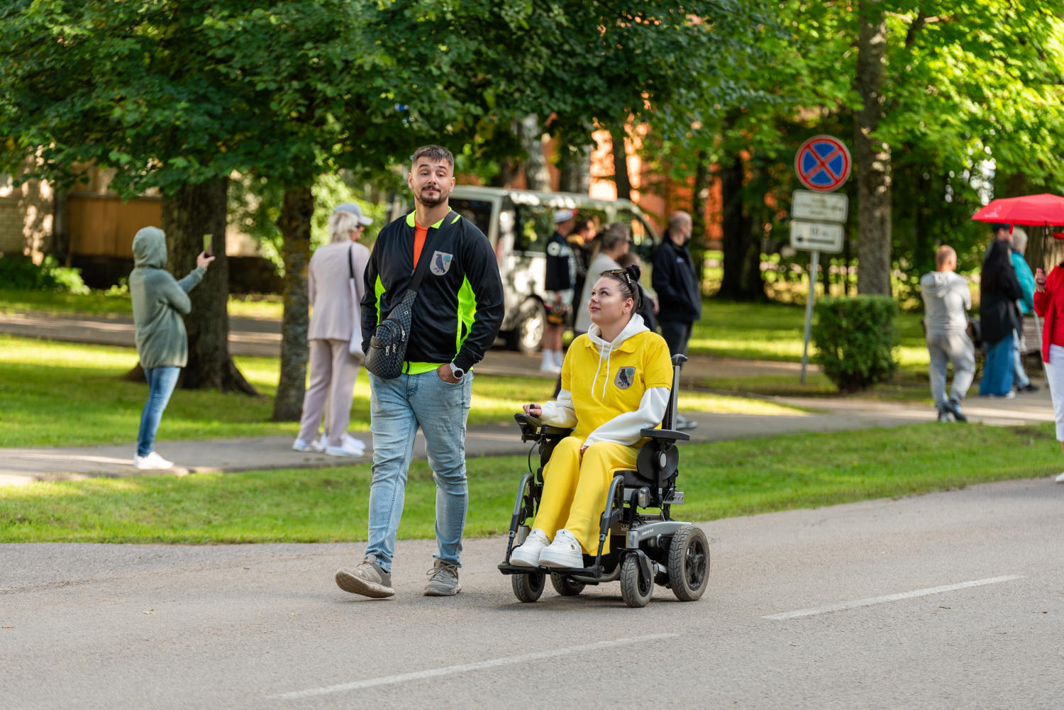 Preiļu pilsētas svētku gājiens “Pievieno sev sauli!”