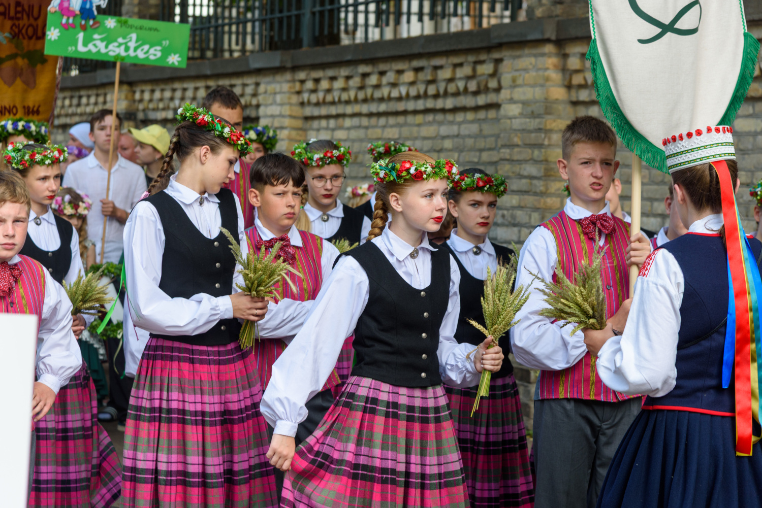 XIII Latvijas Skolu jaunatnes dziesmu un deju svētki: Svētku gājiens 