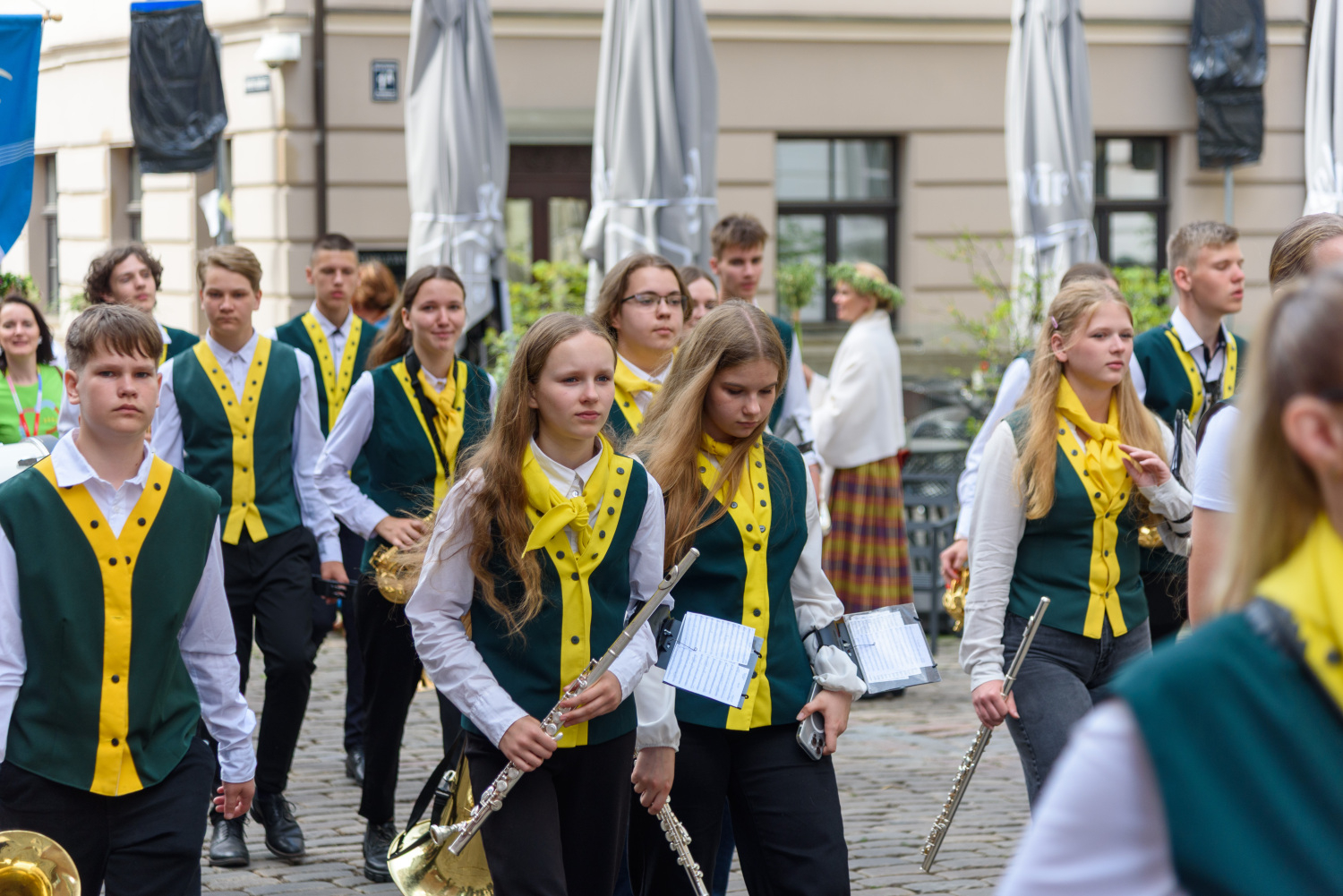 XIII Latvijas Skolu jaunatnes dziesmu un deju svētki: Svētku gājiens 