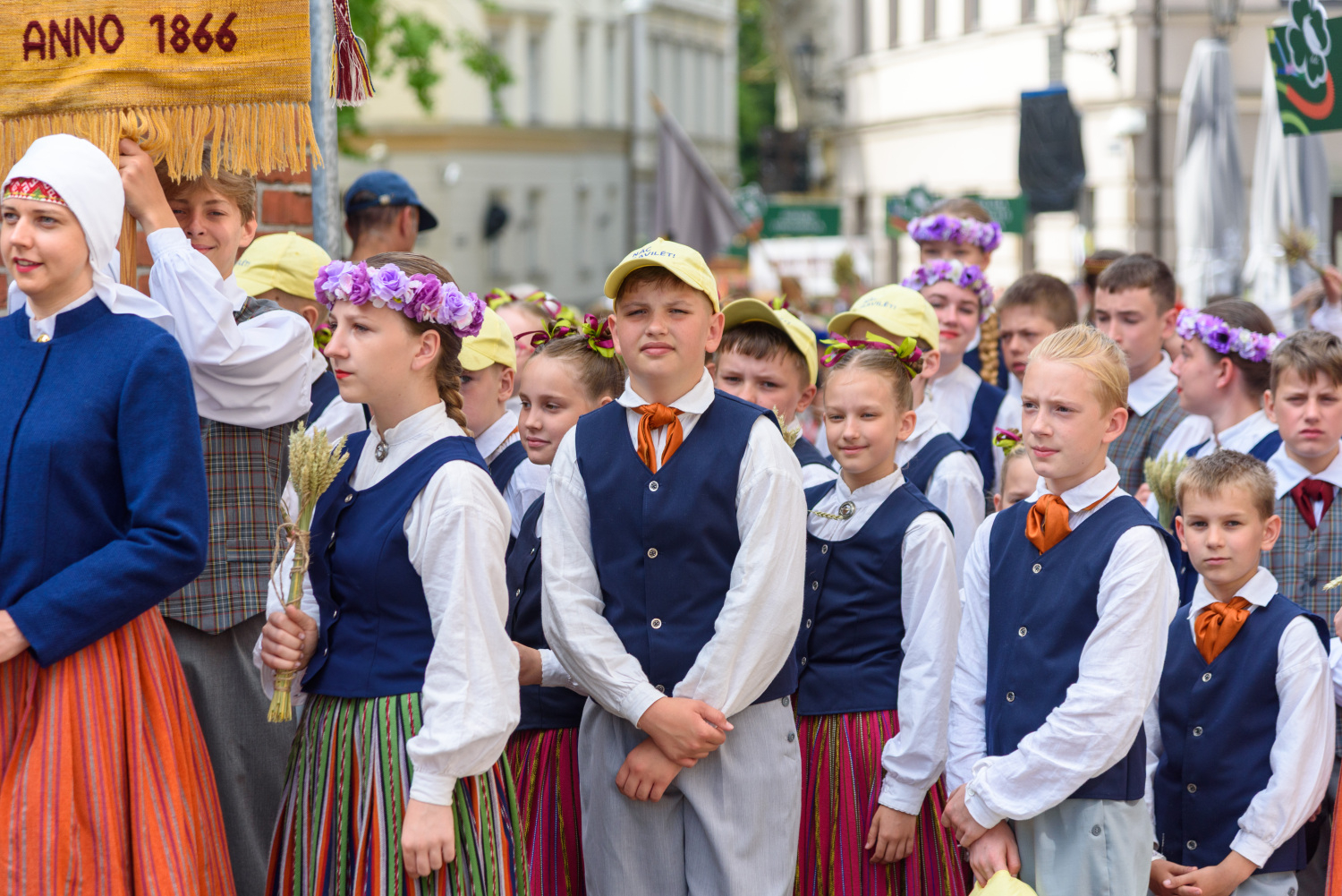 XIII Latvijas Skolu jaunatnes dziesmu un deju svētki: Svētku gājiens 