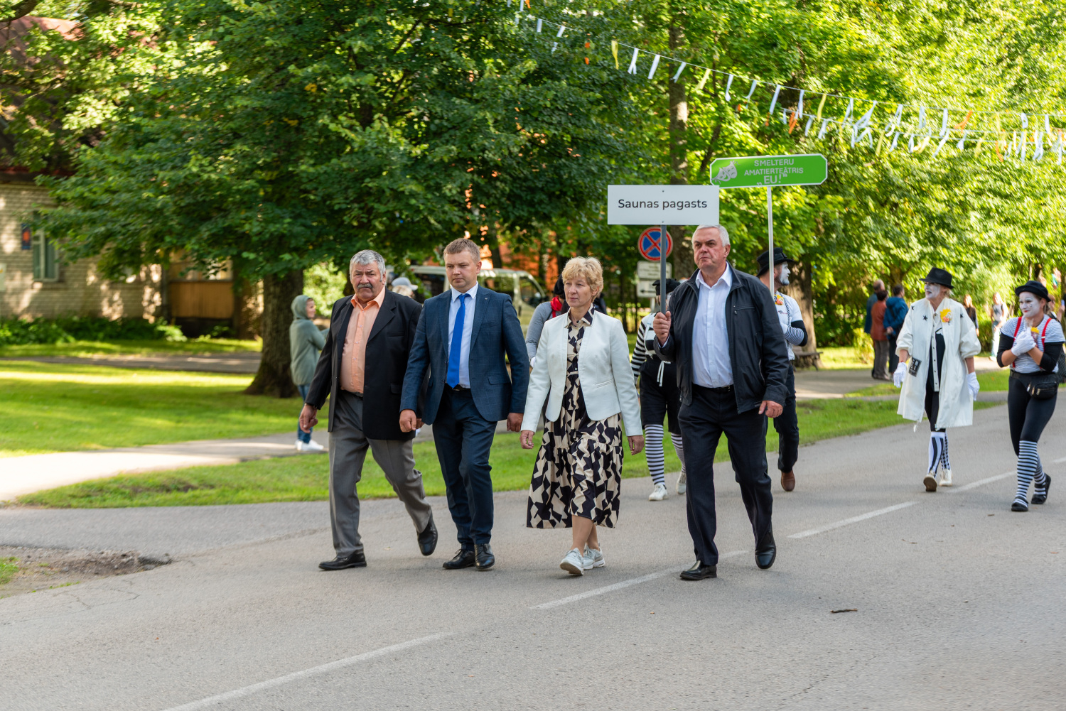 Preiļu pilsētas svētku gājiens “Pievieno sev sauli!”