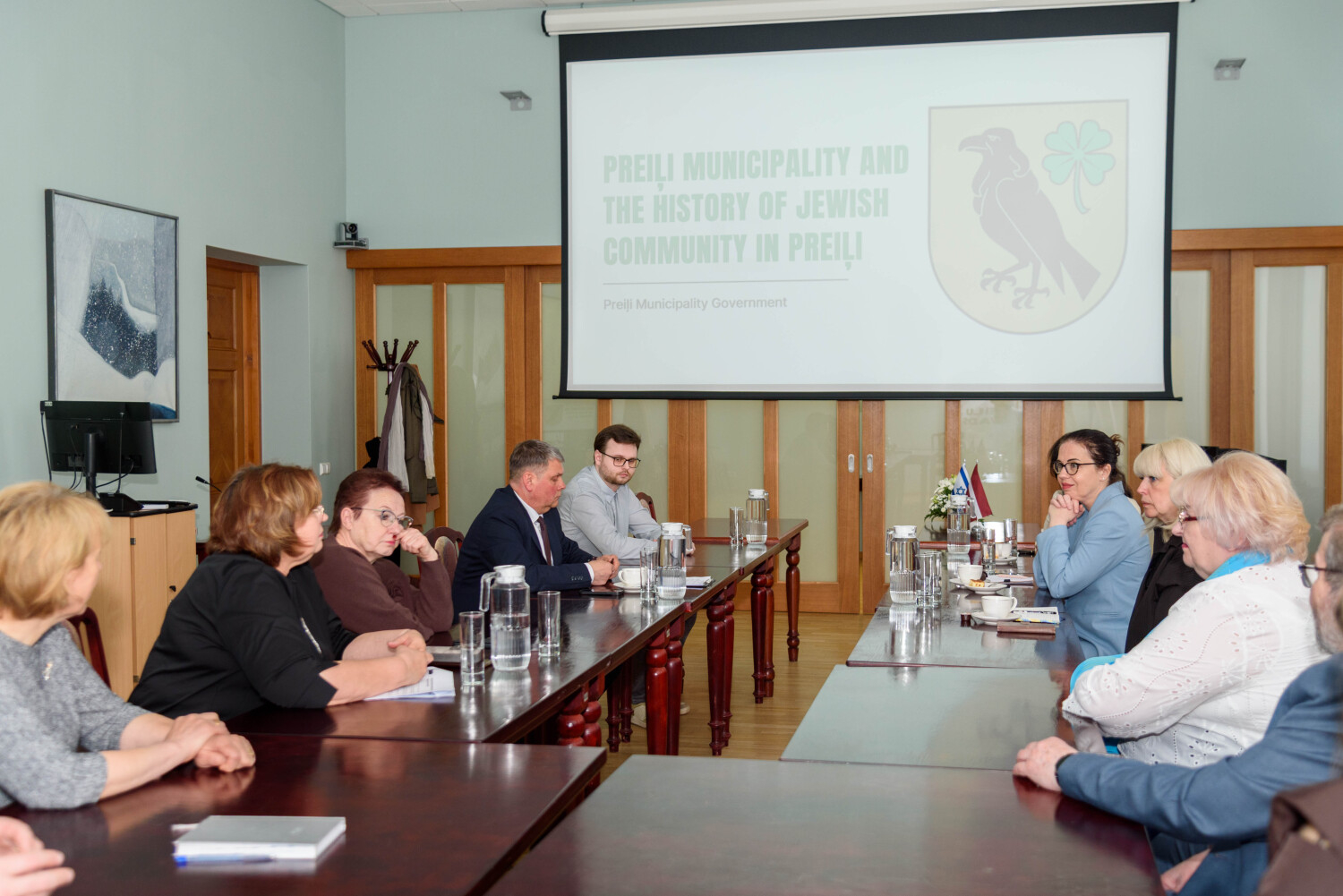 Izraēlas vēstnieces vizīte Preiļos 