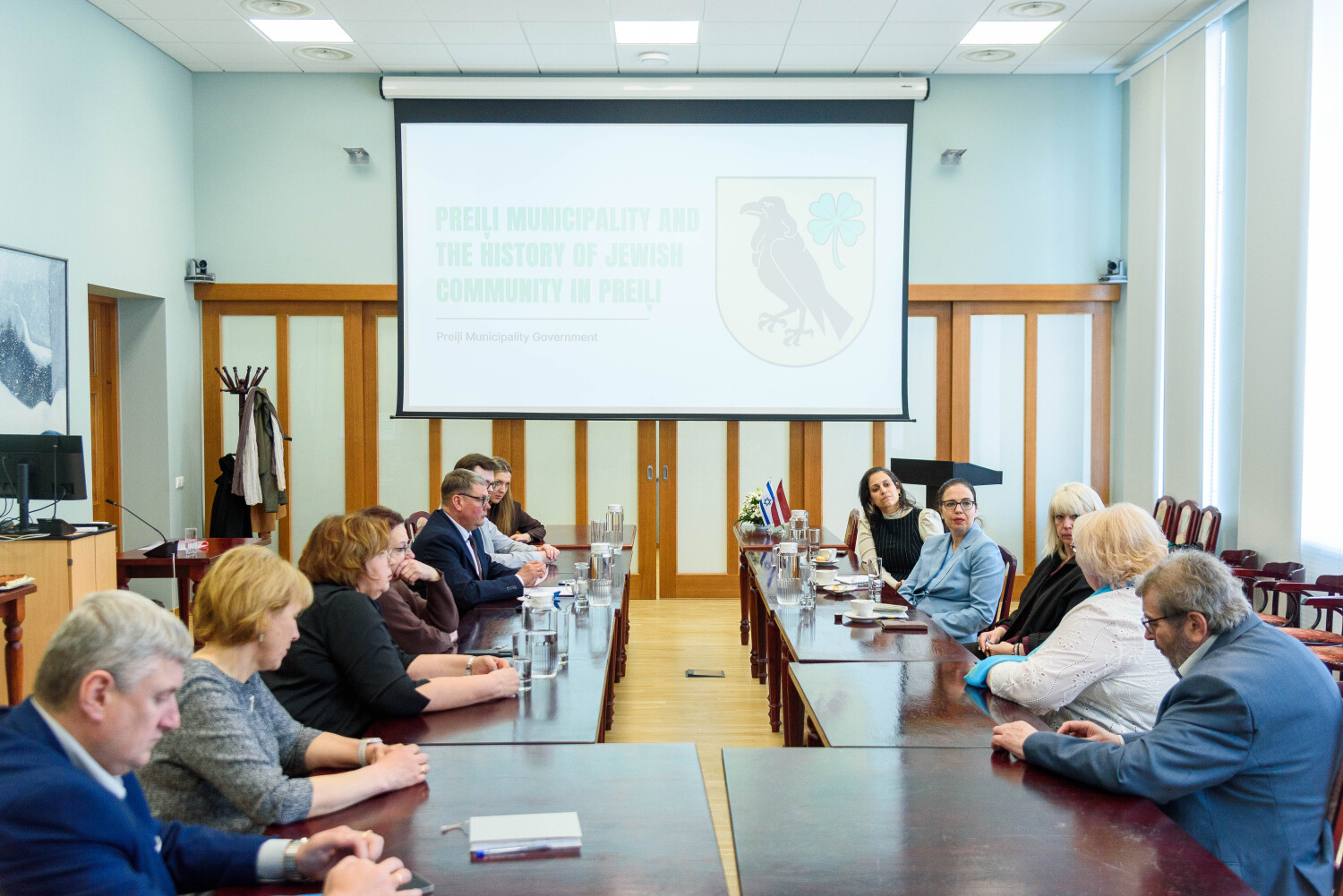 Izraēlas vēstnieces vizīte Preiļos 