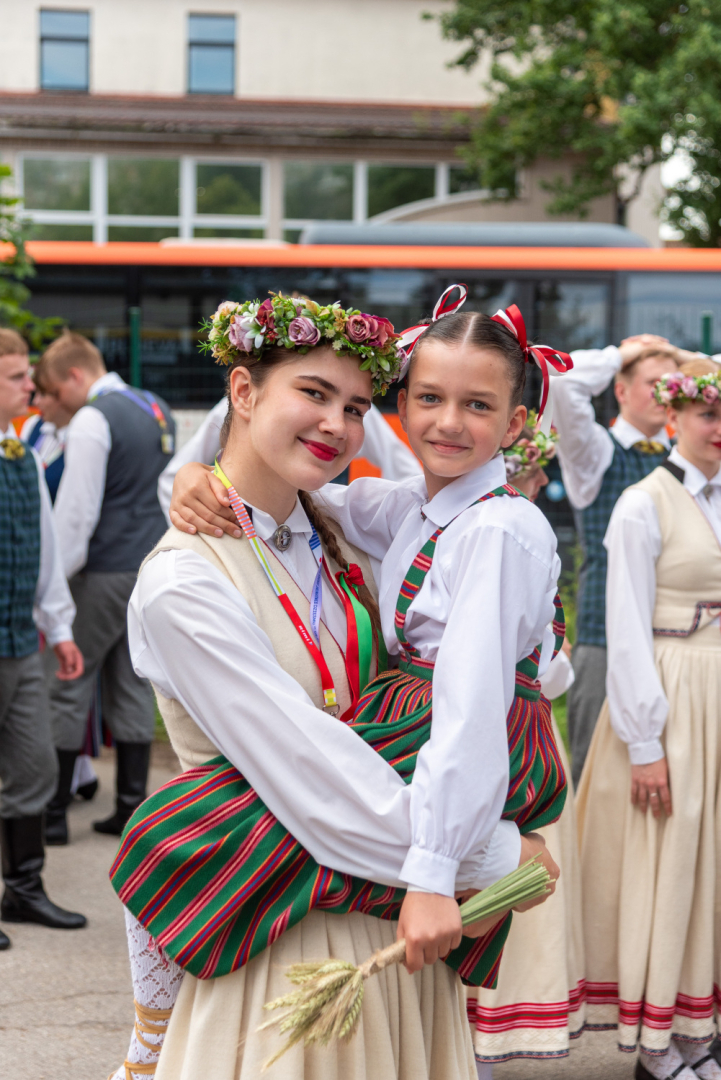 XIII Latvijas Skolu jaunatnes dziesmu un deju svētki: Svētku gājiens 