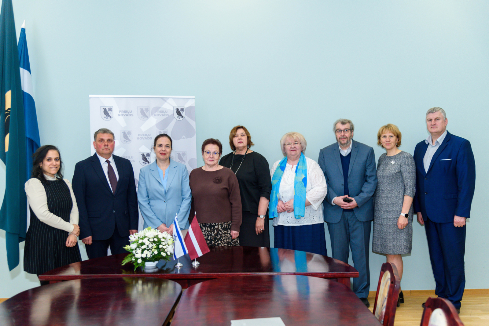 Izraēlas vēstnieces vizīte Preiļos 