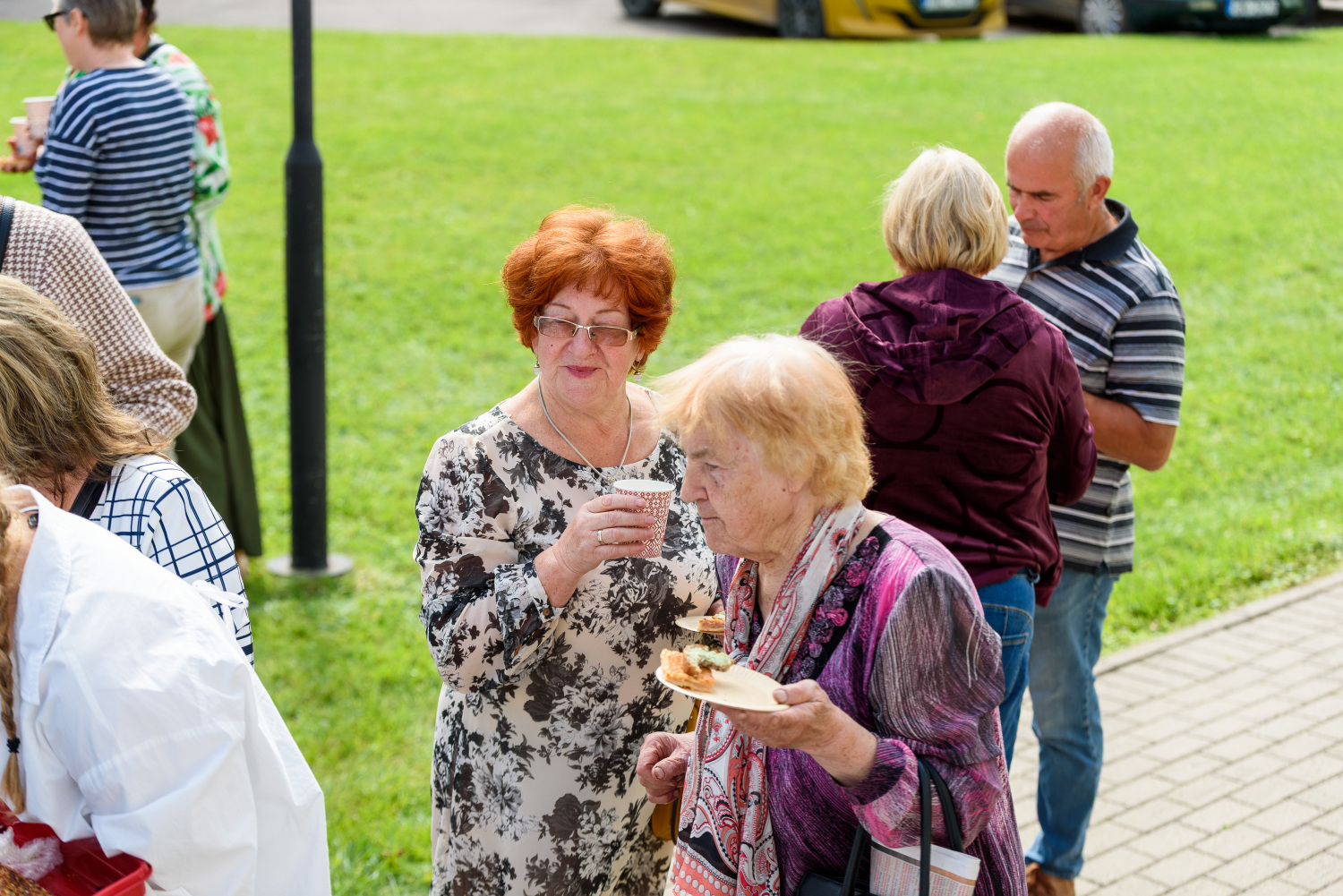 "Dabas pieskāriens" no latvju saimnieces Kristīnes Stašulānes (pilsētas svētku 1. diena)