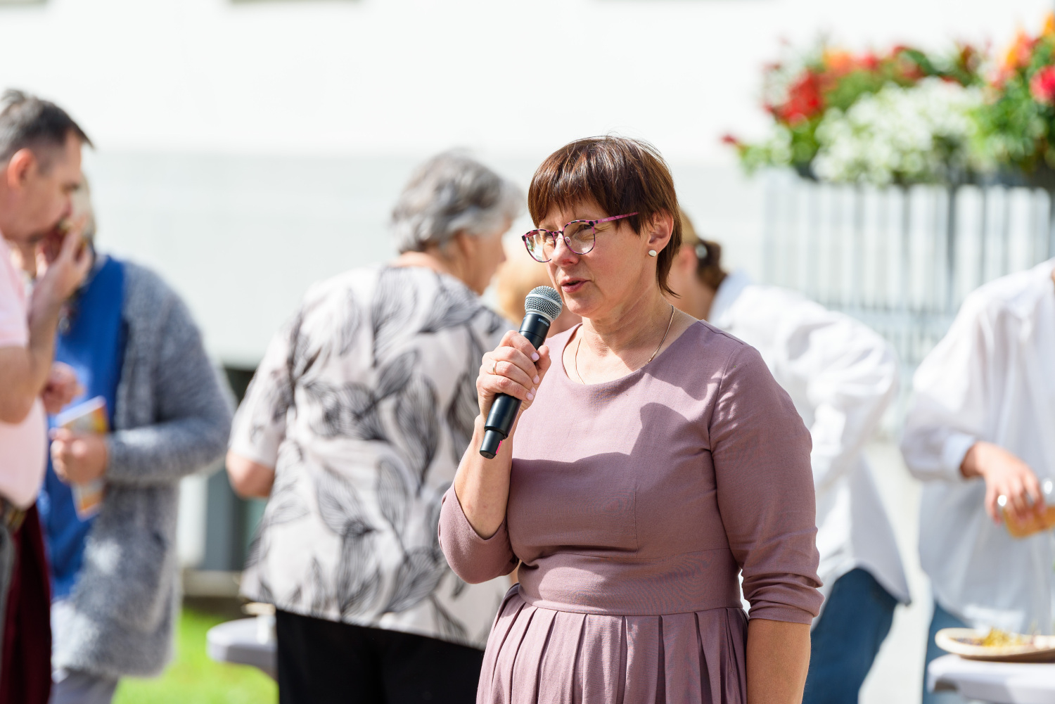 "Dabas pieskāriens" no latvju saimnieces Kristīnes Stašulānes (pilsētas svētku 1. diena)