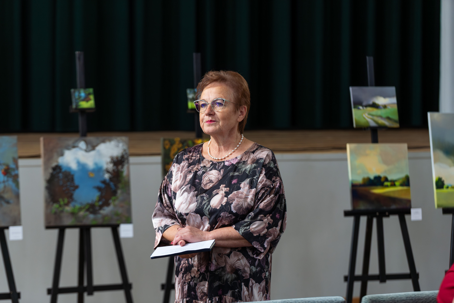 Jāzepa Pīgožņa vārdā nosauktā mākslas plenēra noslēguma darbu izstāde un tikšanās ar autoriem (pilsētas svētku 1. diena)