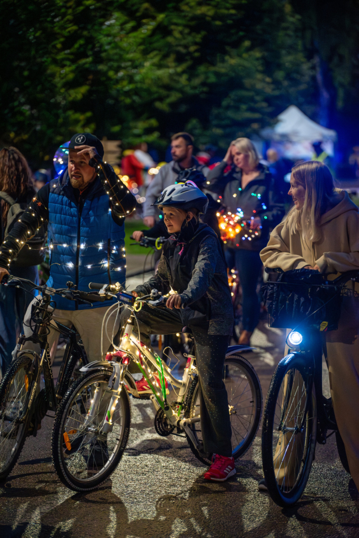 Velo reivs Preiļu pilsētas ielās