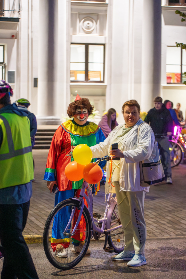 Velo reivs Preiļu pilsētas ielās