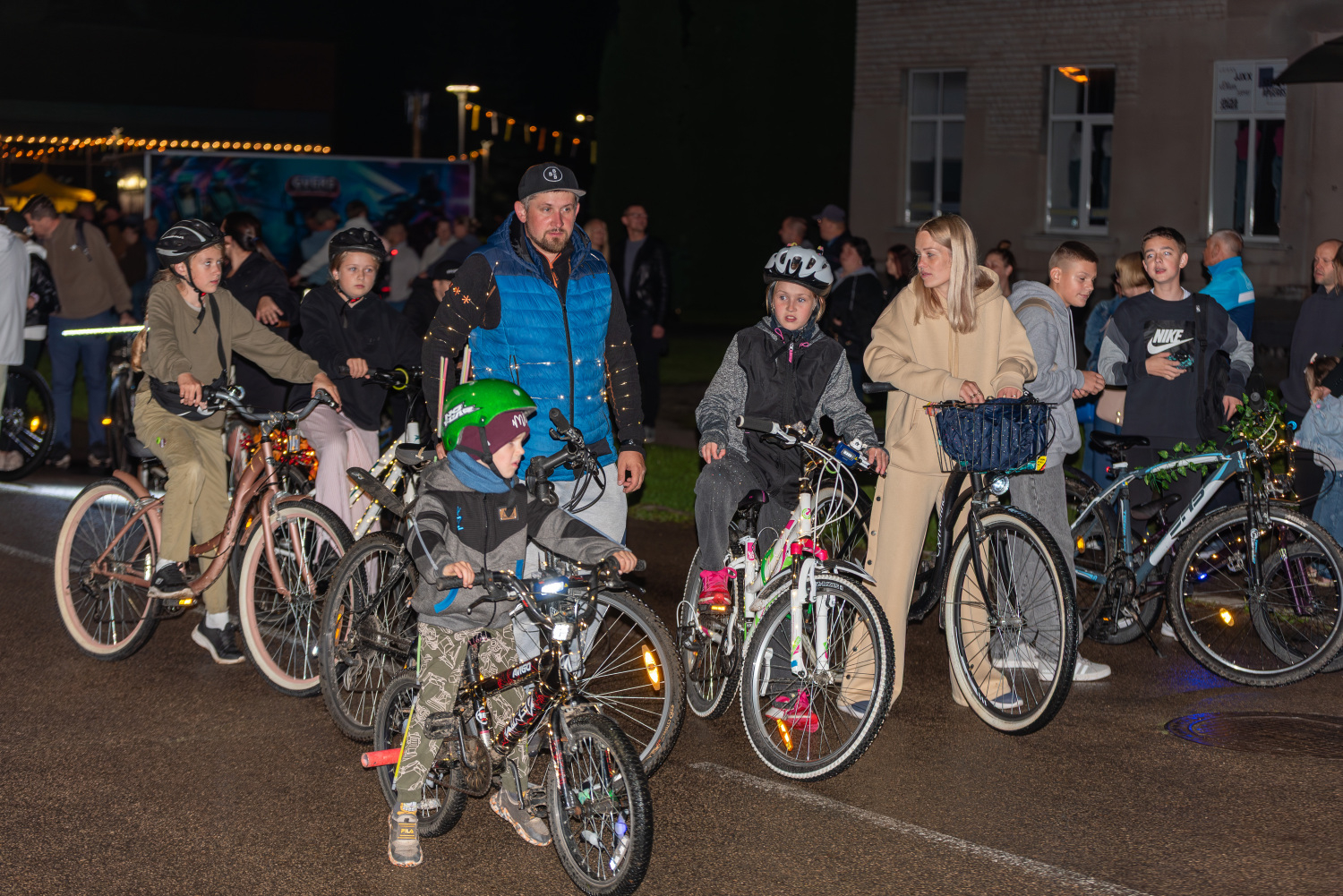 Velo reivs Preiļu pilsētas ielās