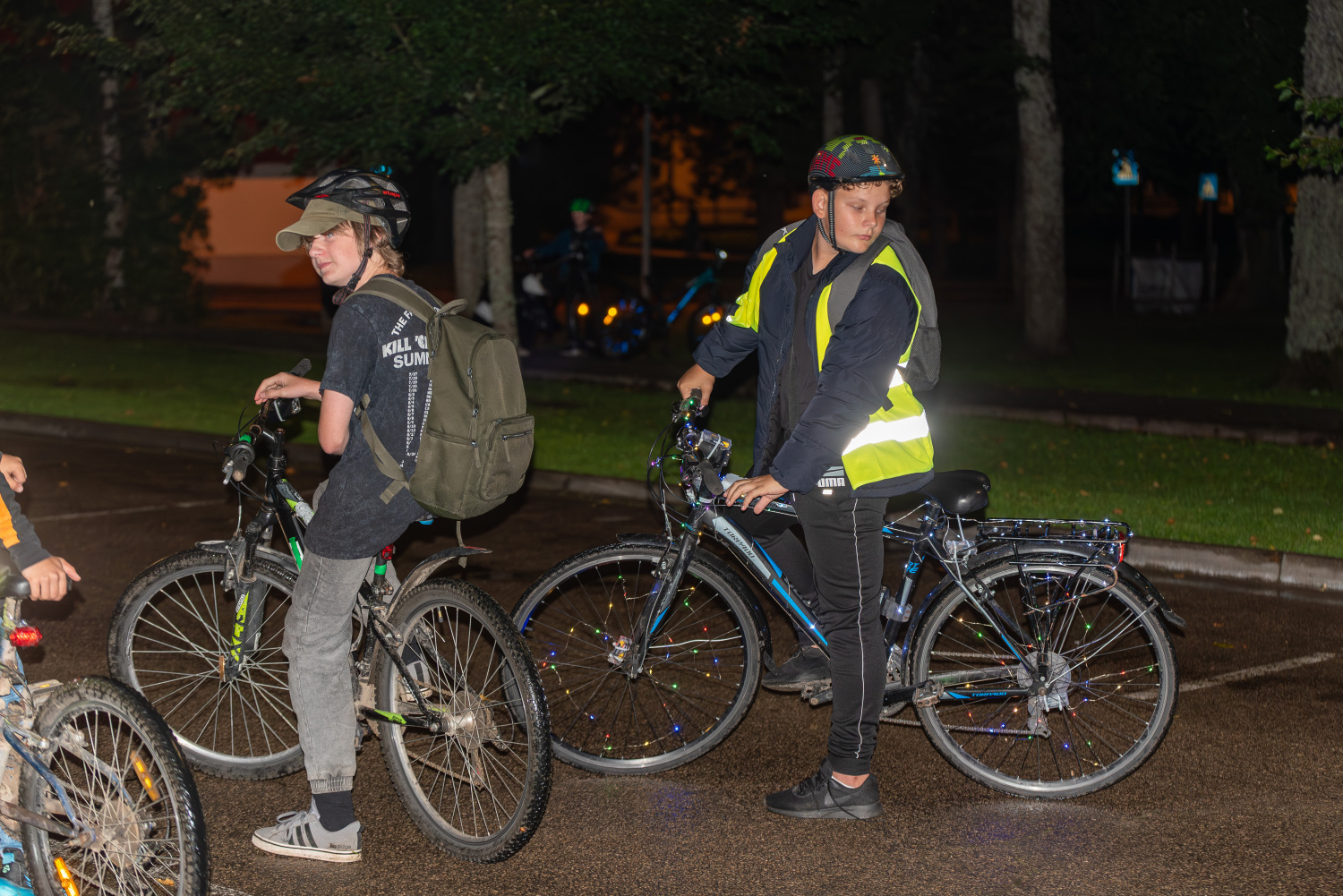 Velo reivs Preiļu pilsētas ielās