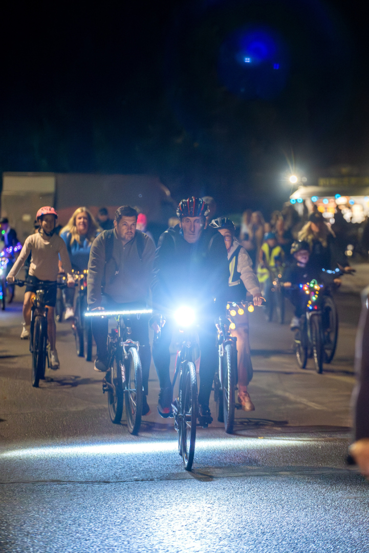 Velo reivs Preiļu pilsētas ielās