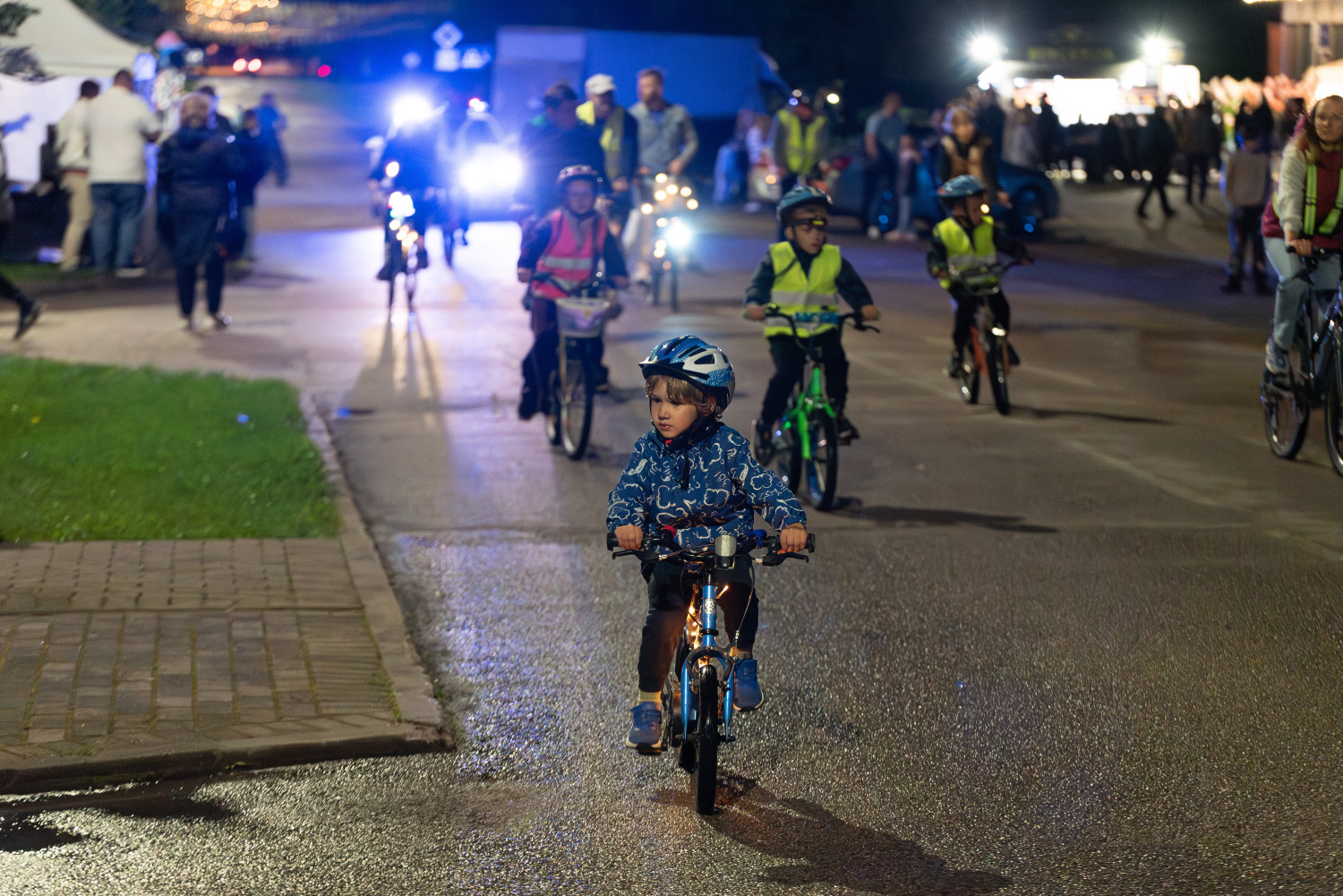 Velo reivs Preiļu pilsētas ielās