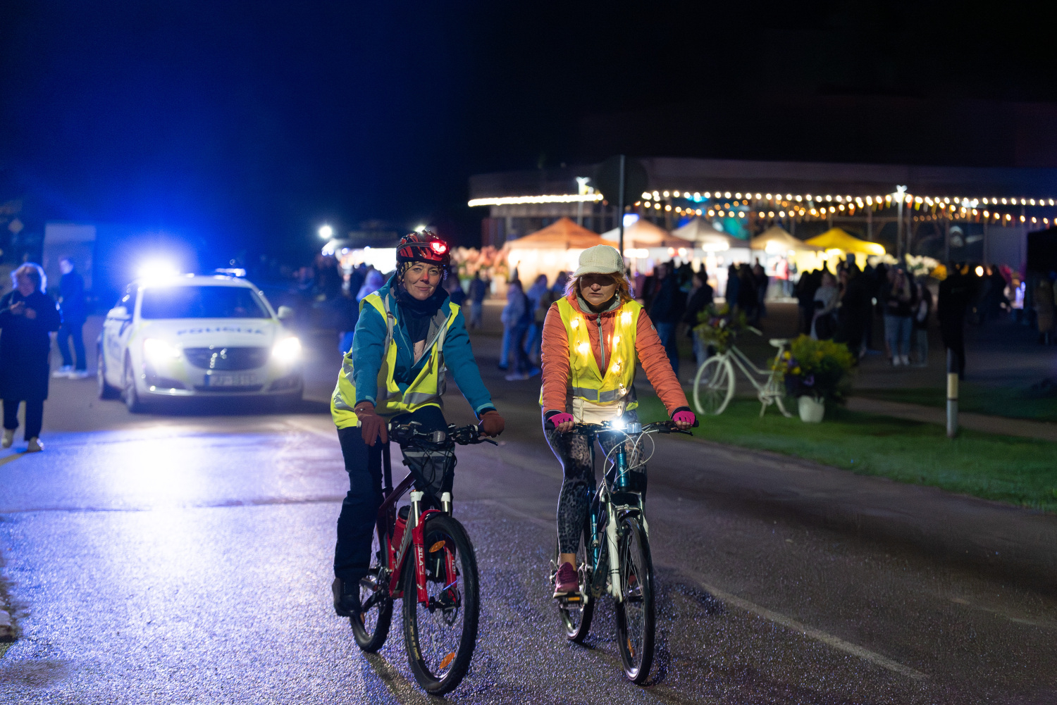 Velo reivs Preiļu pilsētas ielās