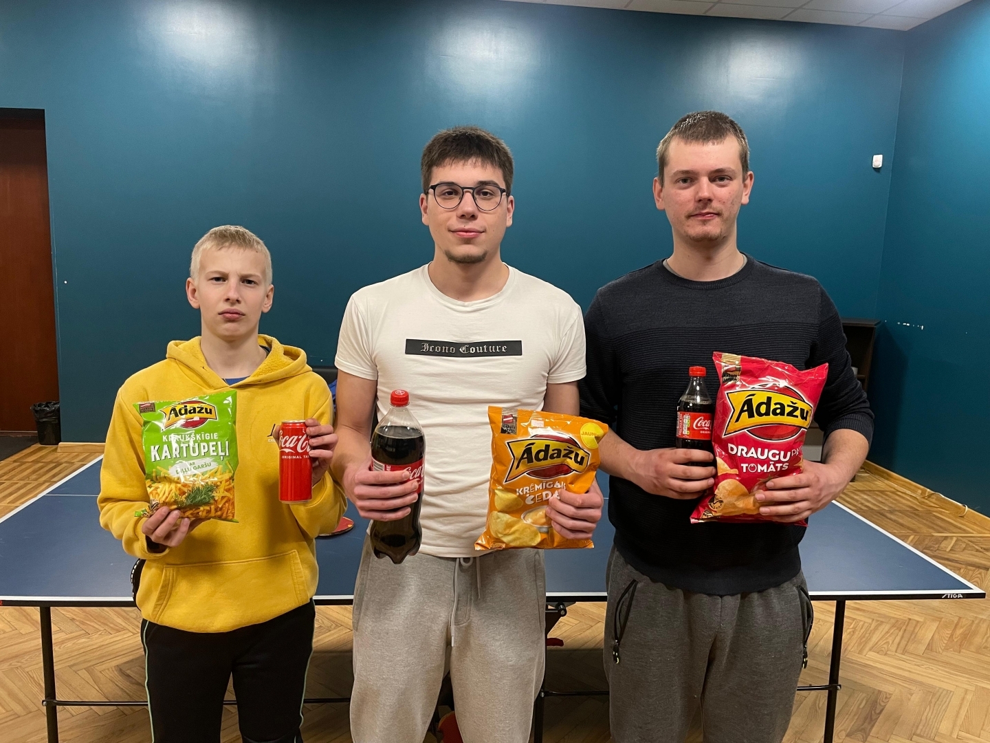 Riebiņu MJIC "Pakāpieni" norisinājās galda tenisa turnīrs