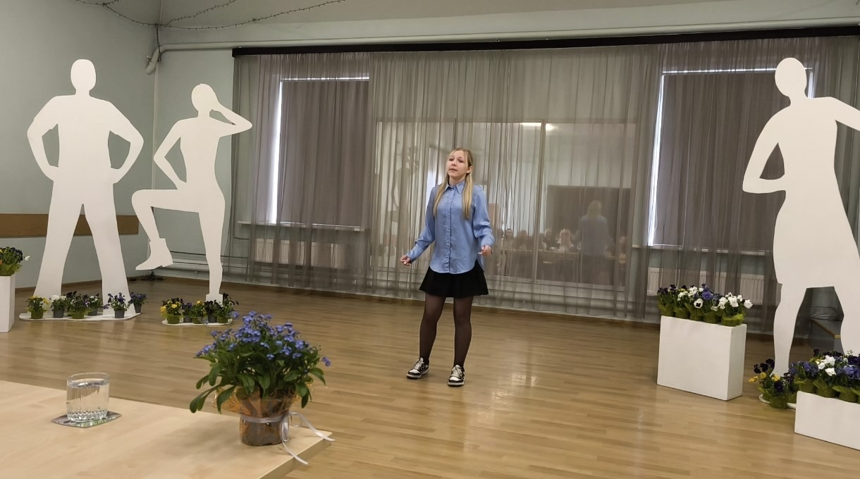 Preiļu novada Skatuves runas konkursa uzvarētāji piedalījās Skatuves runas konkursa 2. kārtā Jēkabpilī