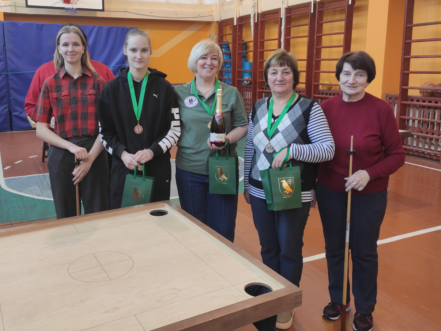 Novada novusa spēlētāji tiekas Vecvārkavā