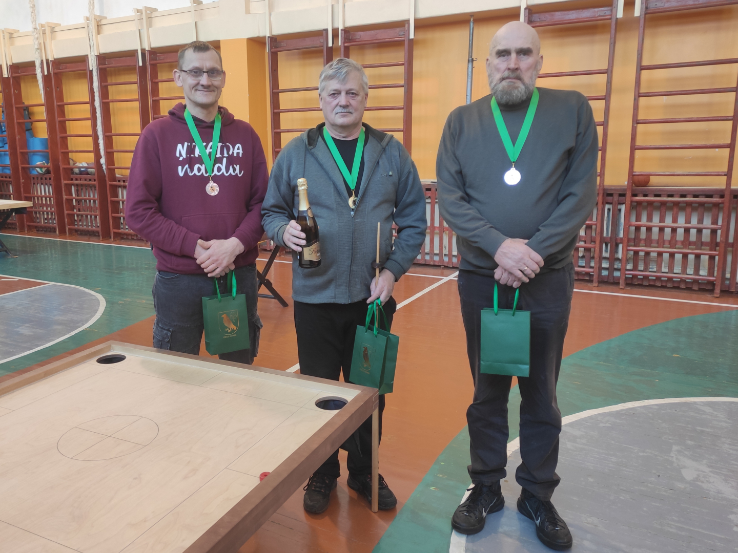 Novada novusa spēlētāji tiekas Vecvārkavā