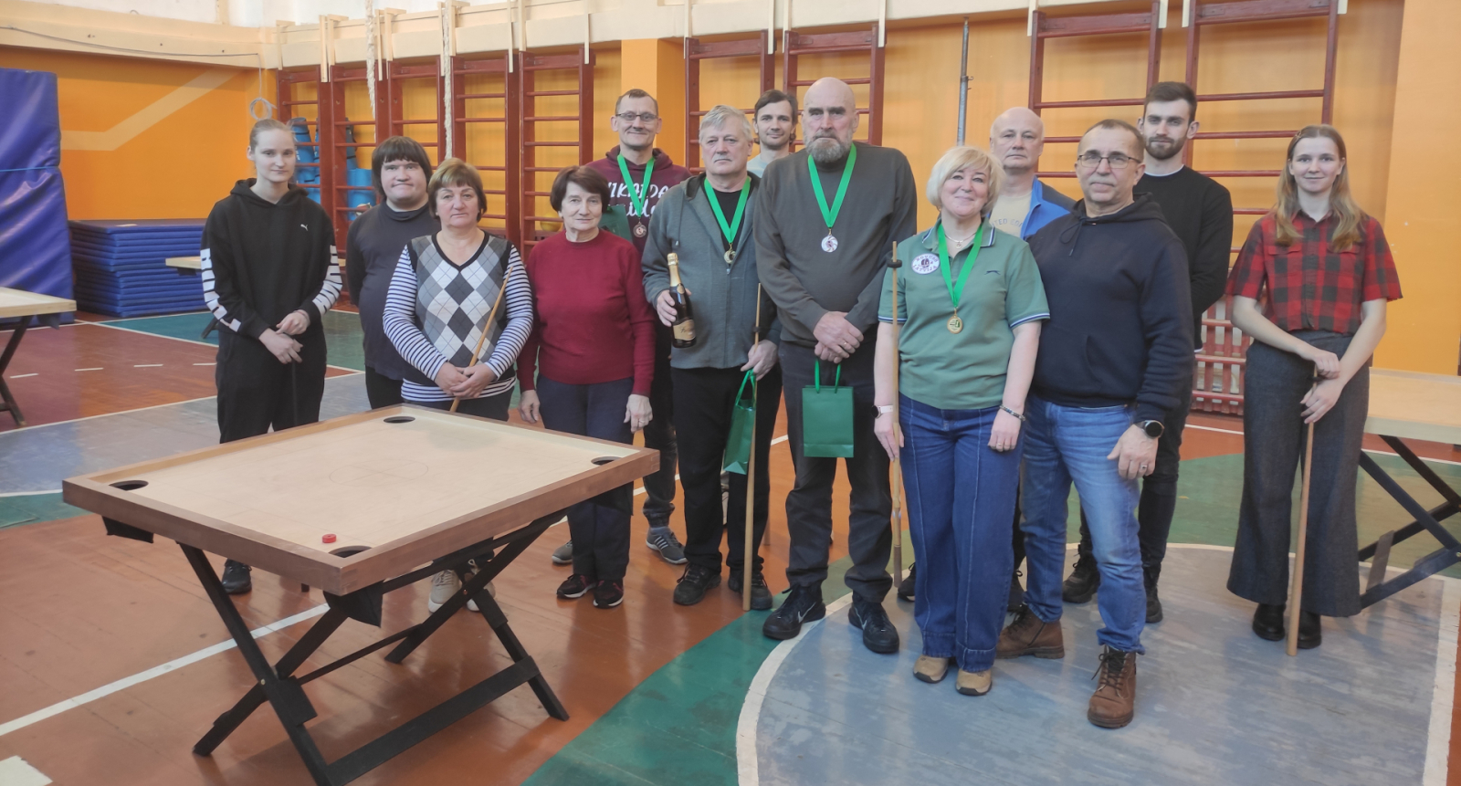 Novada novusa spēlētāji tiekas Vecvārkavā