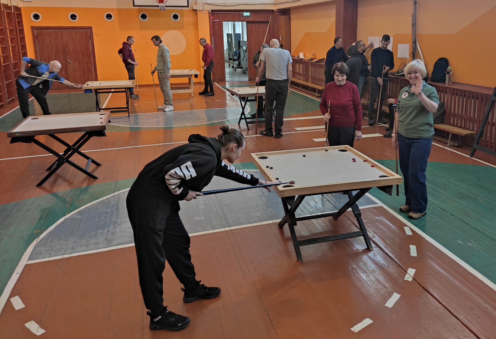 Novada novusa spēlētāji tiekas Vecvārkavā