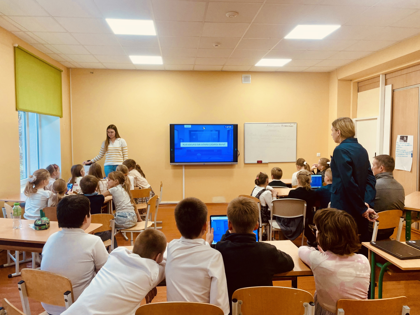 	Mobilā jaunatnes darba ietvaros - Kahoot viktorīna patriotiskās noskaņās