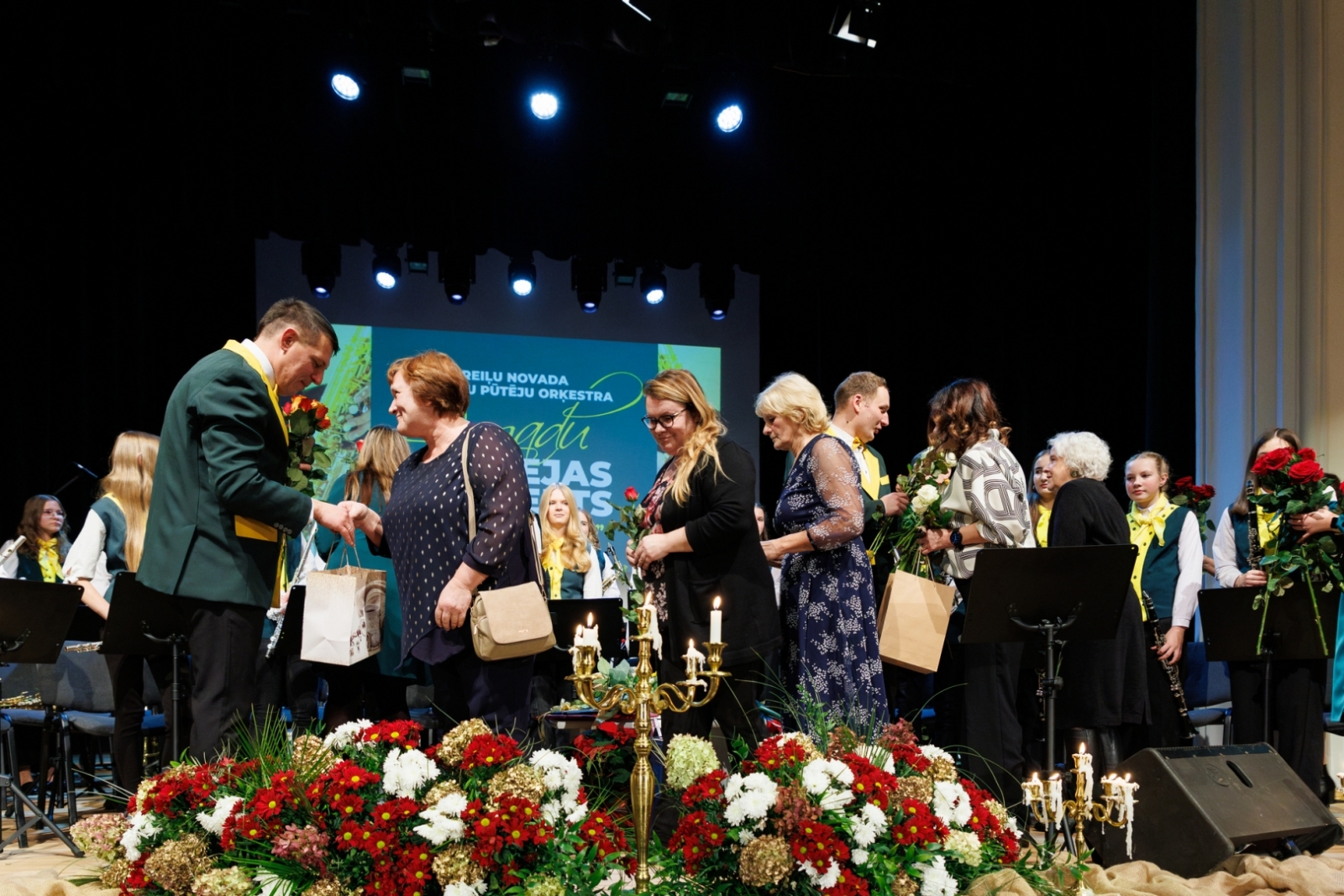 Preiļu novada Jauniešu pūtēju orķestra 20 gadu jubilejas koncerts "Jo spēlēju, jo skanēja"