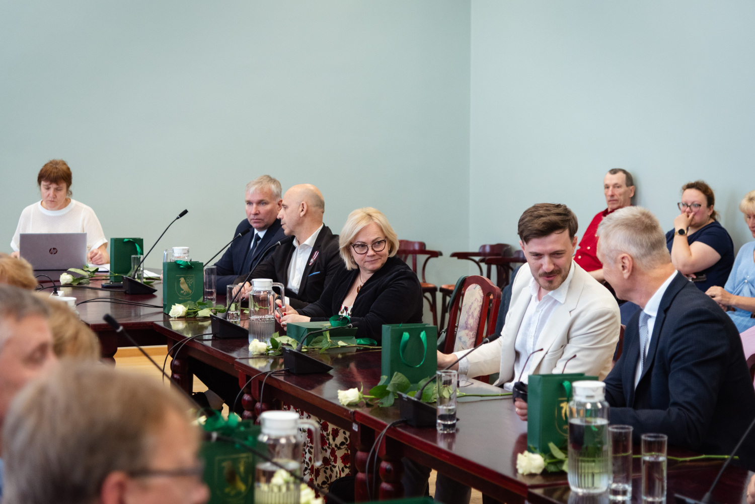27. jūnijā savu darbu uzsākusi jaunievēlētā Preiļu novada dome - par Preiļu novada domes priekšsēdētāju ievēlēts Aldis Adamovičs
