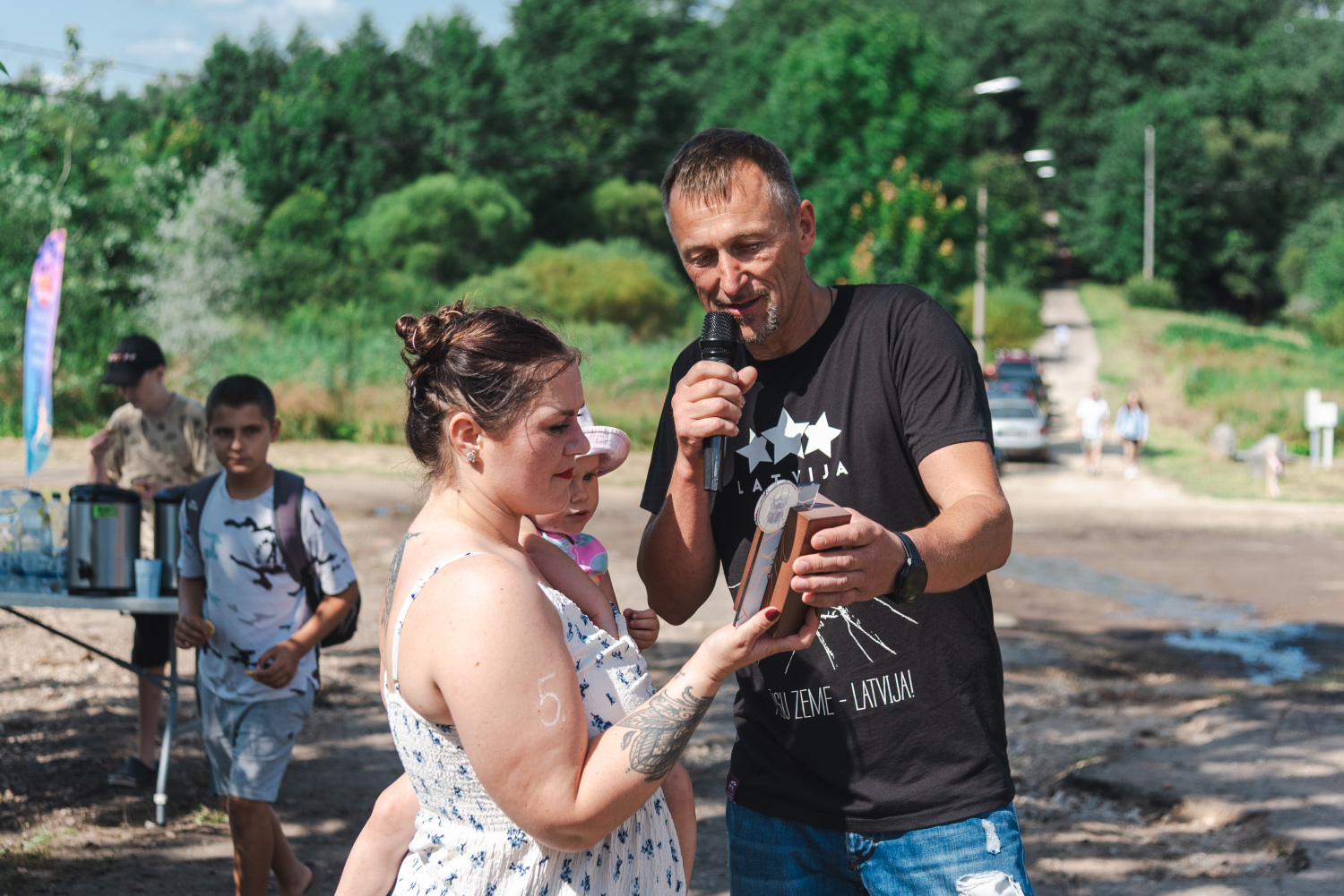 Kamencys trokū skriejīns "Voguls i Vabaļa": 