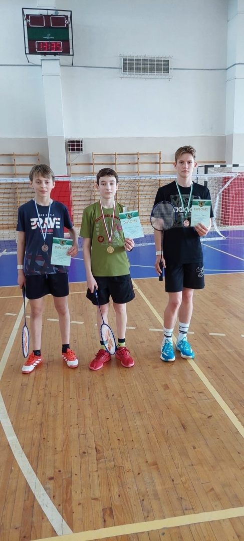 Preiļu novada skolu sacensības badmintonā