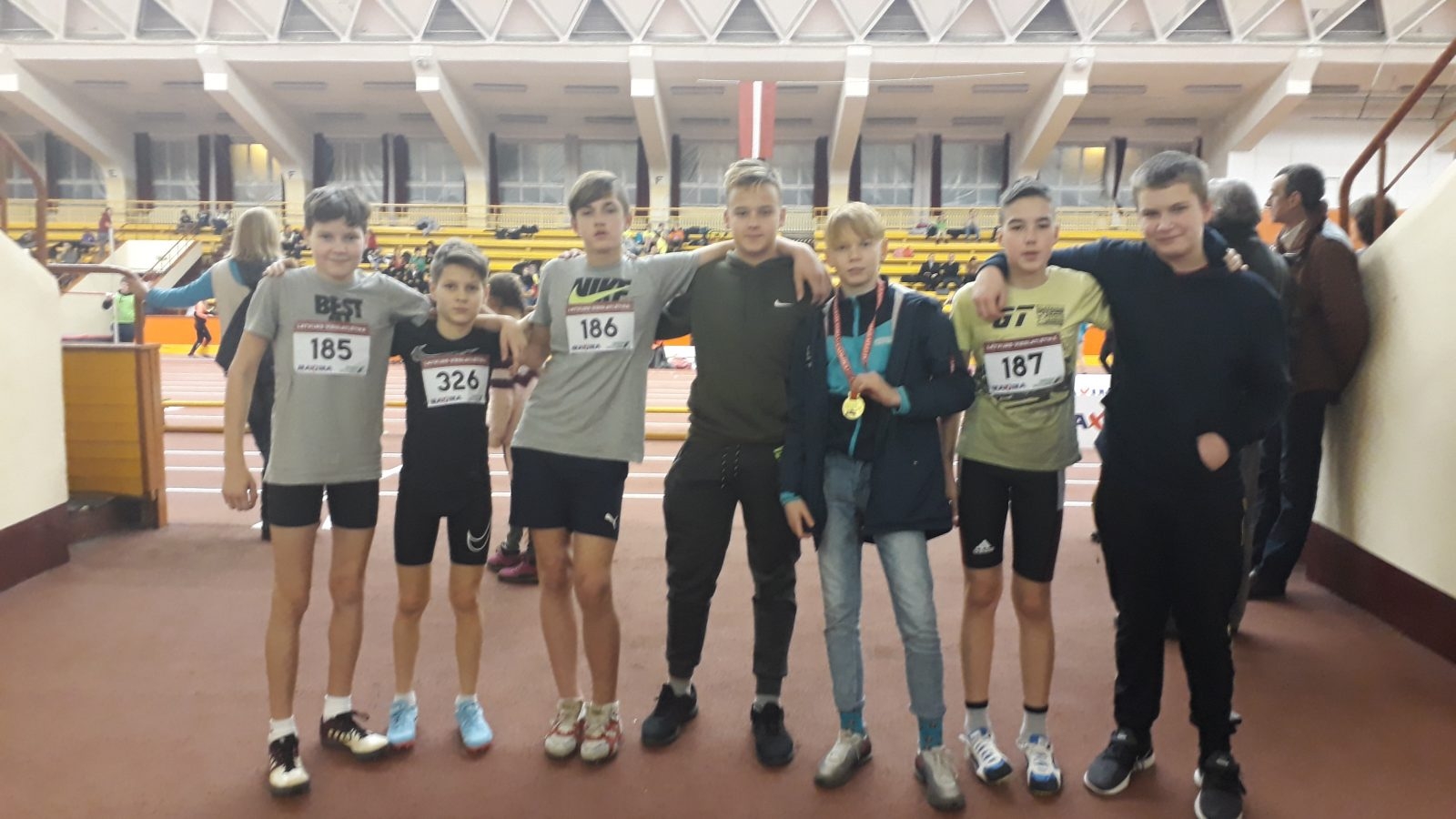 Preilieši ar labiem rezultātiem atgriezušies no Latvijas U-14 čempionāta telpās